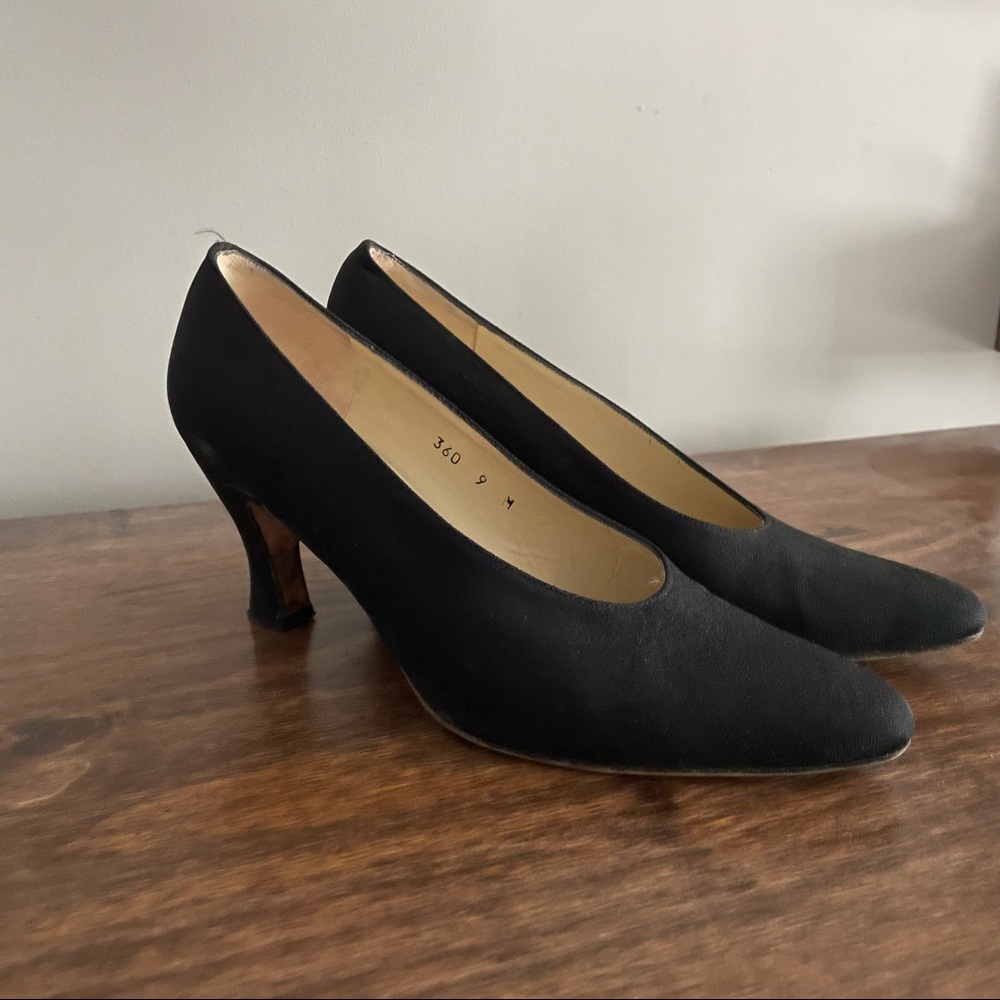 Black Kitten Heels